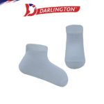 darlington babies casual cotton garterless anklet socks 650616 white