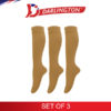 darlington ladies stockings microfiber knee high kh112P set of 3 skintone