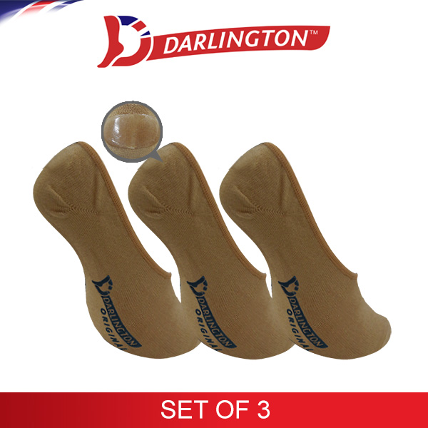 darlington men casual cotton heel gel foot cover 980974 skintone set of 3