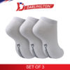 darlington men sports thick cotton foot socks 980966 white set of 3