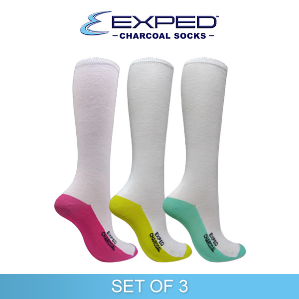 exped kids casual cotton charcoal knee high 370679 girls set of 3 girls