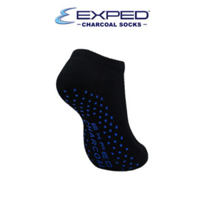 exped men sports thick cotton charcoal anti slip foot socks 580586 amparo blue