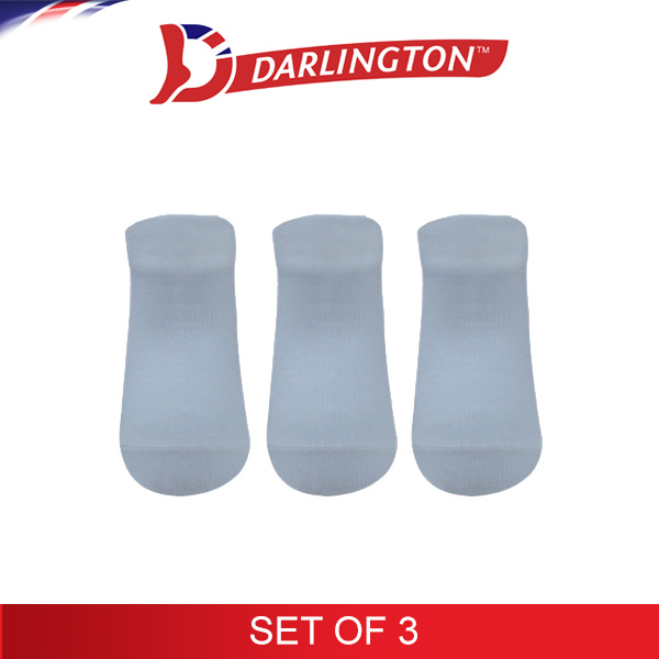 darlington babies casual cotton anklet socks 65616p white set of 3