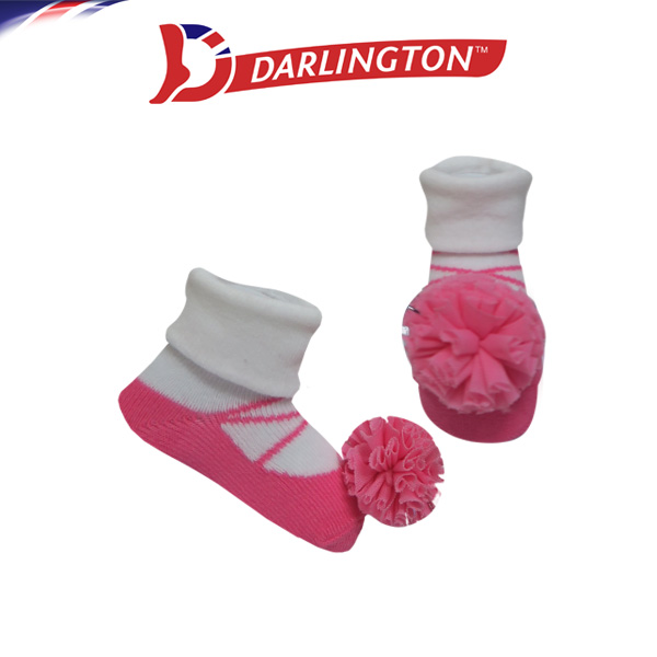 darlington babies casual cotton anklet socks 6b0277 pink