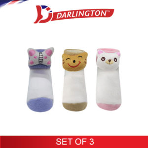 darlington babies thick cotton anklet socks 6a0892 set of 3