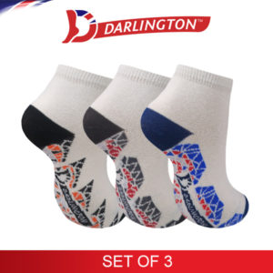 darlington kids casual cotton anklet socks 7a0732 set of 3