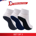darlington kids sports thick cotton anklet socks 7a0731 set of 3