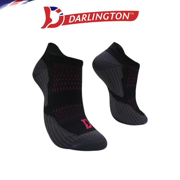 darlington ladies sports nylon foot socks 8a0876 dark gray