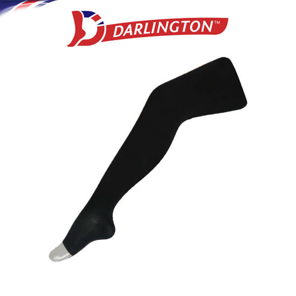 darlington ladies stockings compression toeless panty hose ph9381 black