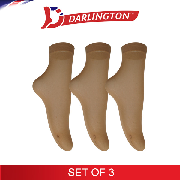 darlington ladies stockings medium ts10p skintone set of 3