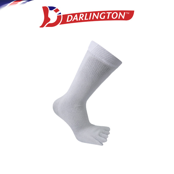 darlington men casual cotton health socks medium hs02 white