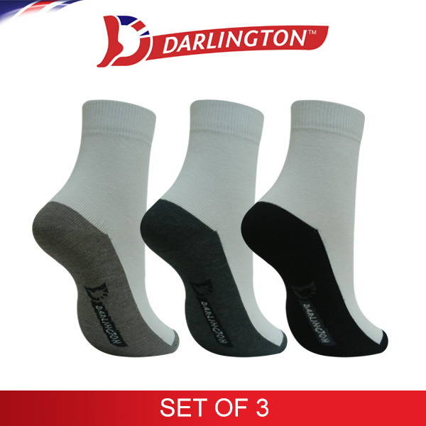darlington men casual cotton medium socks 931174 set of 3