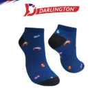 darlington men fashion cotton low cut socks 9b0297 dark gray