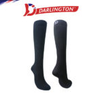 darlington men sports compression knee high socks mc0151 black