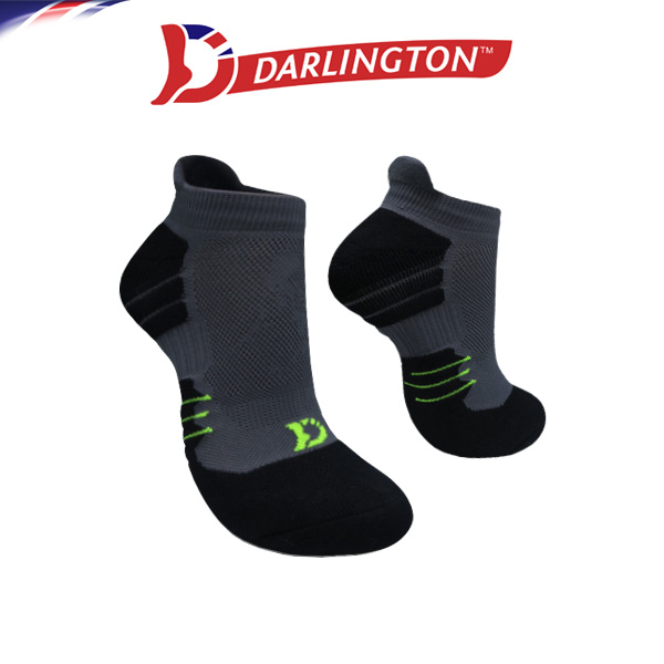 darlington men sports cotton foot socks 9a0986 black