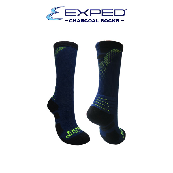 exped men sports thick cotton charcoal regular socks 5a0786 sulphur spring