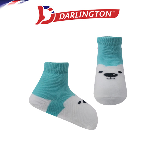 darlington babies fashion cotton anklet socks icbi01 blue tint