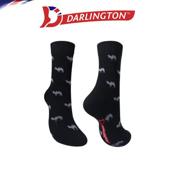 darlington men fashion cotton regular socks 9a1286 black