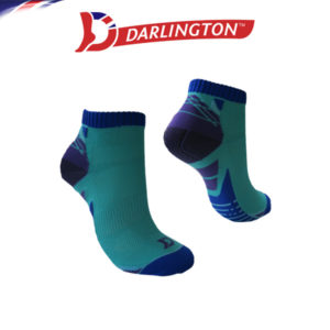 darlington men sports nylon heel pattern anklet socks mdibs6a blue curacao