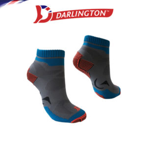 darlington men sports nylon heel pattern anklet socks mdibs6c neutral gray