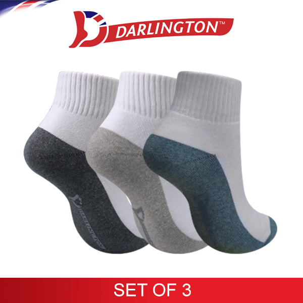 darlington men sports thick cotton anklet socks 971167 set of 3