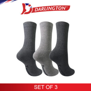 darlington men sports thick cotton regular socks 941169 set of 3