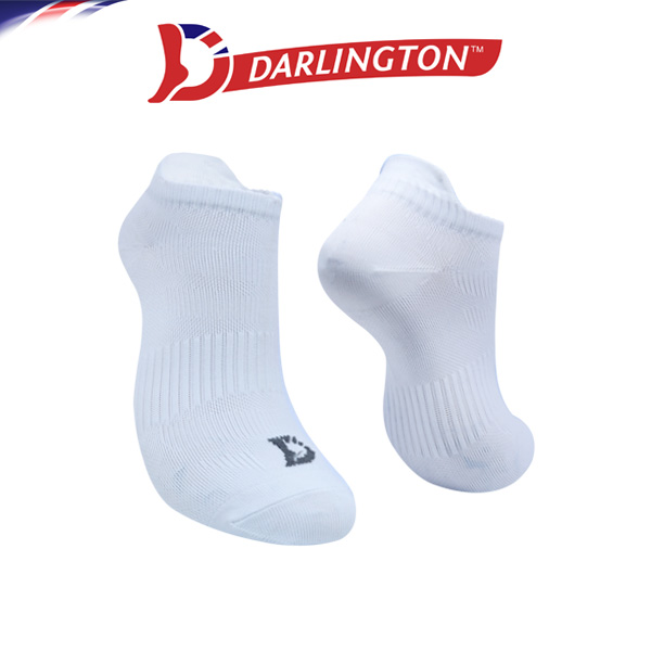 darlington ladies sports nylon anklet socks 880302 white