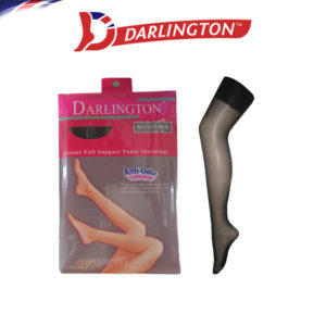 darlington ladies stockings microfiber panty hose ph117 black