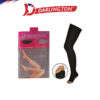 darlington ladies stockings microfiber toeless panty hose 830486 black