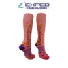 exped kids fashion cotton charcoal knee high socks 360761 candle light peach