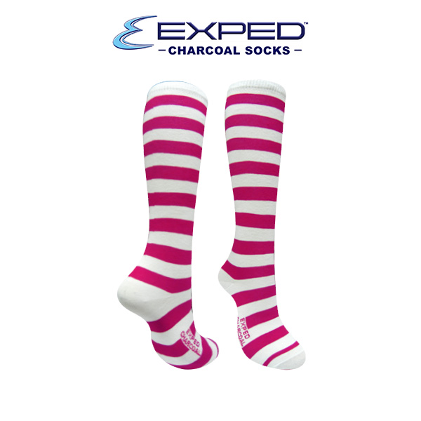 exped kids fashion cotton charcoal knee high socks 371162 beetroot purple