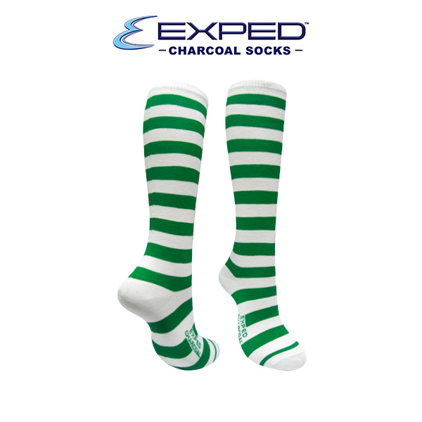 exped kids fashion cotton charcoal knee high socks 371162 holy green