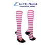 exped kids fashion cotton charcoal knee high socks 380486 pink