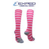 exped kids fashion cotton charcoal knee high socks 380487 silver gray