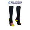 exped kids fashion cotton charcoal knee high socks 380986 blazing yellow