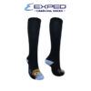 exped kids fashion cotton charcoal knee high socks 380986 powder blue