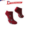 darlington ladies fashion cotton foot socks 8c1121 crimson