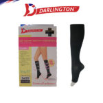 darlington ladies stockings compression toeless knee high kh2207 black