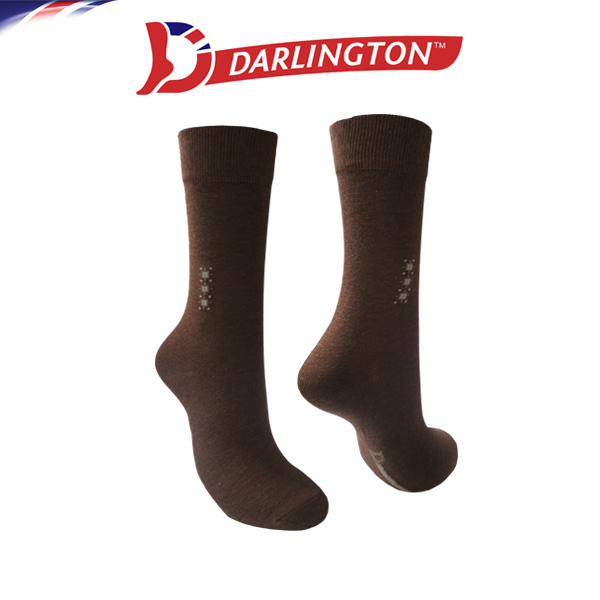 darlington men casual executive bamboo fiber regular socks 940652 brown
