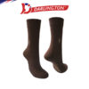 darlington men casual executive bamboo fiber regular socks 941051 brown