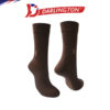 darlington men casual executive bamboo fiber regular socks 941052 brown