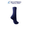 exped men casual executive bamboo charcoal regular socks 540631 navy