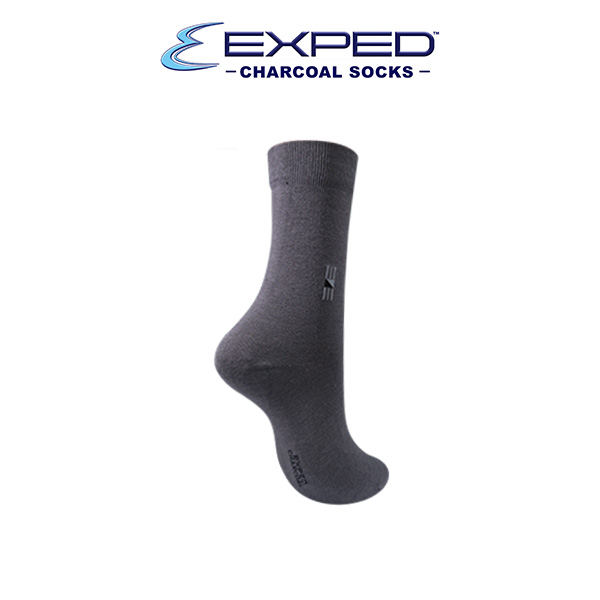 exped men casual executive bamboo charcoal regular socks 540752 dark gray