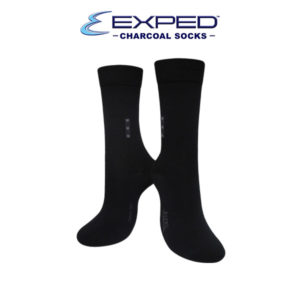 exped men casual executive bamboo charcoal regular socks 541051 black
