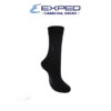 exped men casual executive bamboo charcoal regular socks 541052 black