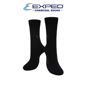 exped men casual executive bamboo charcoal regular socks 541054 black