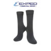 exped men casual executive bamboo charcoal regular socks 541054 dark gray