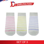 darlington babies thick cotton anklet socks 6c1295 set of 3