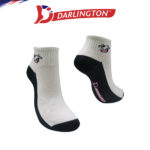 darlington ladies fashion cotton anklet socks 8d0325 white black