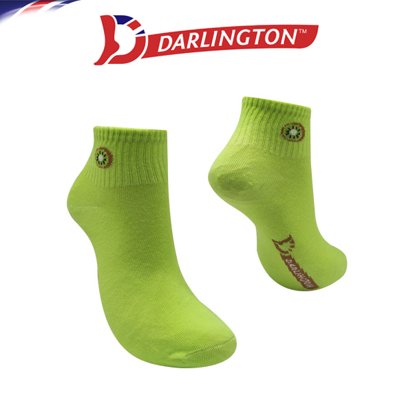 darlington ladies fashion cotton anklet socks 8d0327 wild lime
